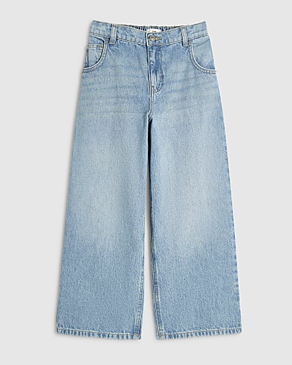 Boys Blue Baggy Fit Jeans