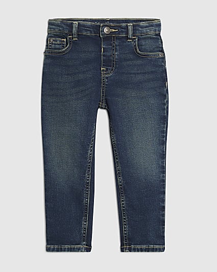 Mini Boys Blue Stretch Skinny Leg Jeans