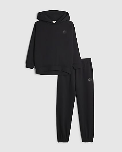 Boys Navy RR Hoodie And Joggers Set