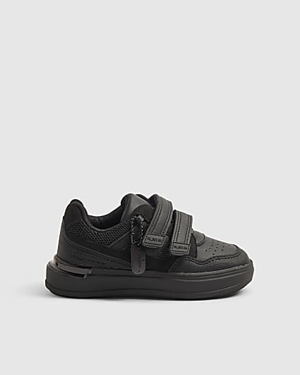 Mini Boys Black Trainers
