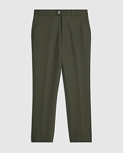 Boys Green Suit Trousers