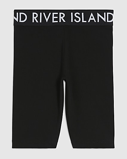 Girls Black Cycle Shorts