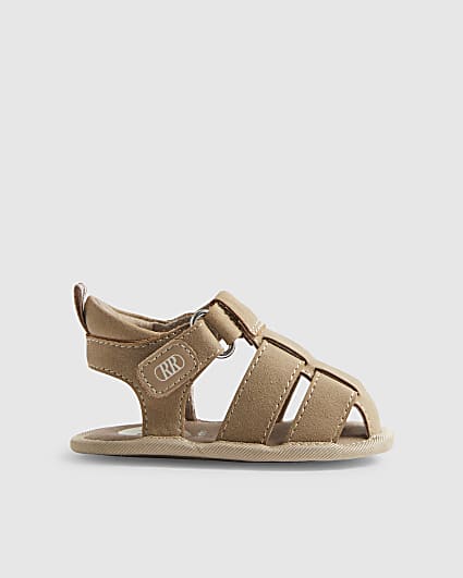Baby Boys Beige Fisherman Sandals