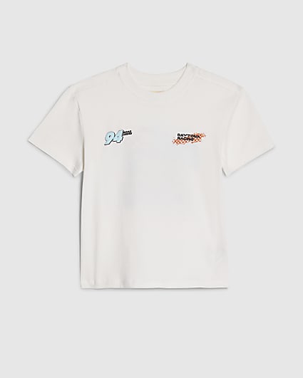 Mini Boys White 94 Bike T-Shirt