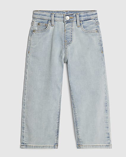 Mini Boys Blue Loose Jeans