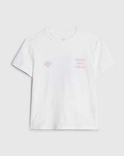 Real Hackney Dave White Mini London Tee