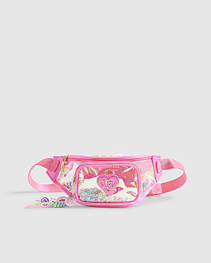 Pink Neon Jelly Belt Bag