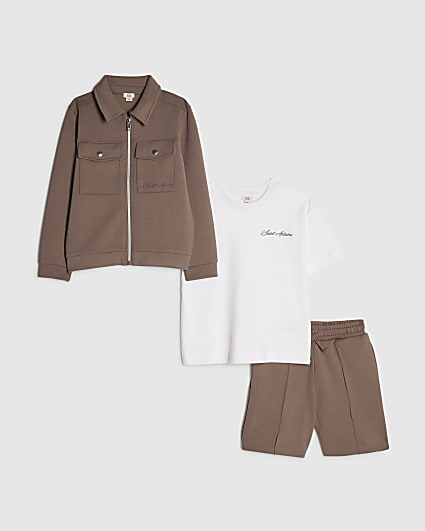 Boys Grey Premium 3 Piece Set
