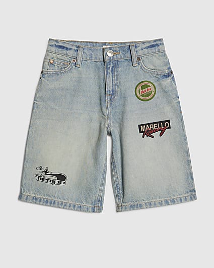 Boys Blue Badge Jorts