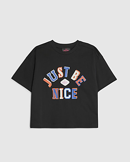 Real Hackney Dave Mini Black Nice T-Shirt