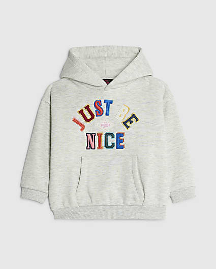 Real Hackney Dave Mini Grey Nice Hoodie