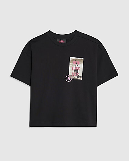 Real Hackney Dave Mini Black NY T-shirt