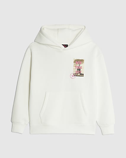 Real Hackney Dave Boys Cream NY Hoodie