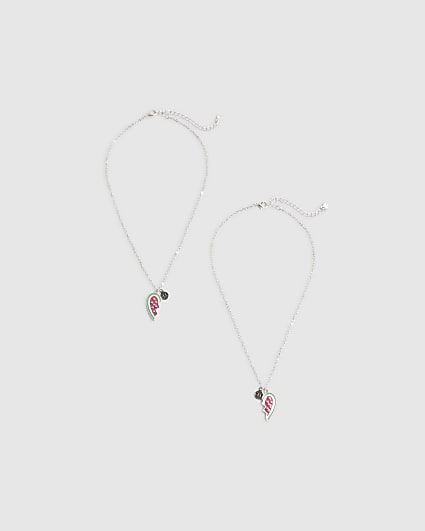 Girls Pink Watermelon Necklace