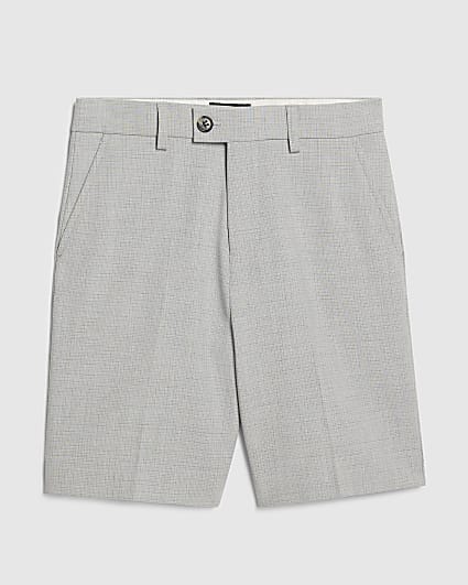 Boys Blue Tailored Suit Shorts