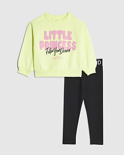 Mini Girl Green Little Princess Set
