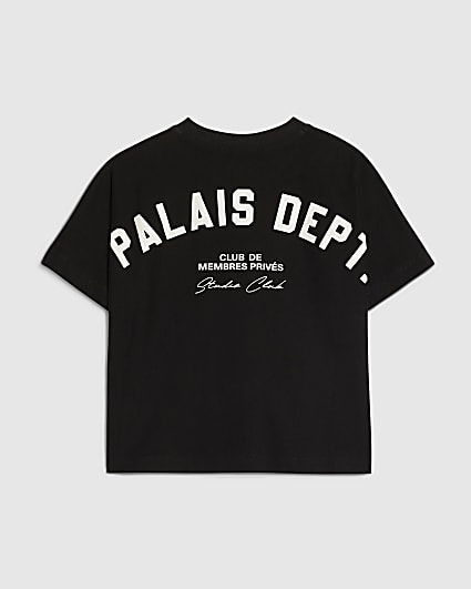 Mini Boys Black Palais Dept T-Shirt