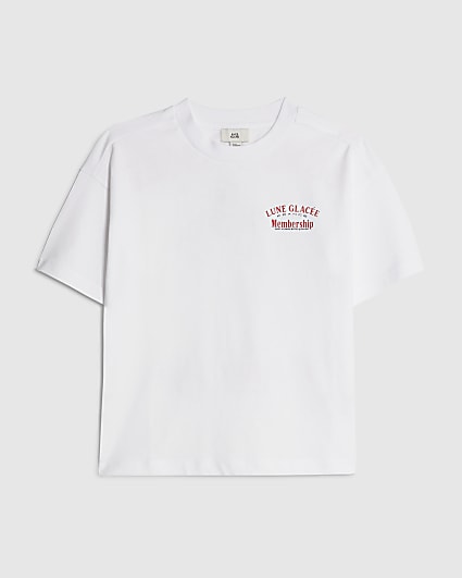Boys White Polar Bear T-Shirt