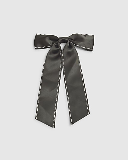 Black Crystal Edge Bow