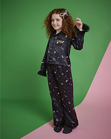 Wicked Girls Black Elphaba Pyjamas