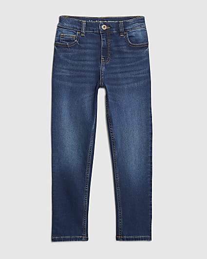 Boys Blue Stretch Skinny Jeans