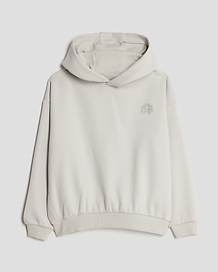 Boys Grey RR Hoodie