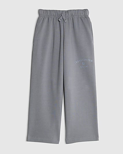 Boys Blue Essentialism Wide Leg Joggers