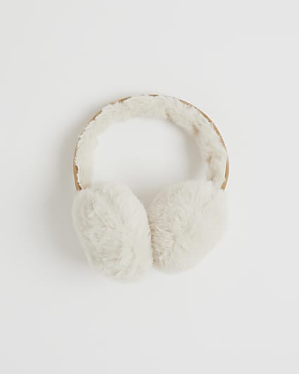 Brown And Cream Earmuffs