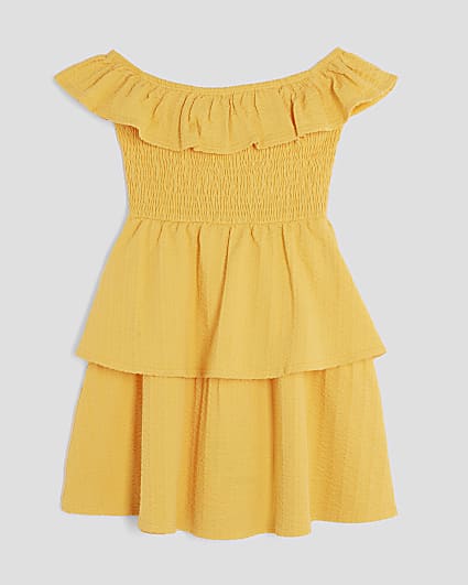 Girls Coral Bardot Rara Dress