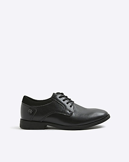 Boys Black Pointed Shoes