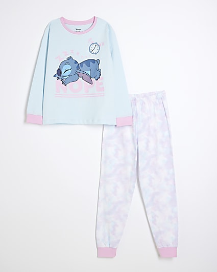 Blue Stitch Pyjamas Set