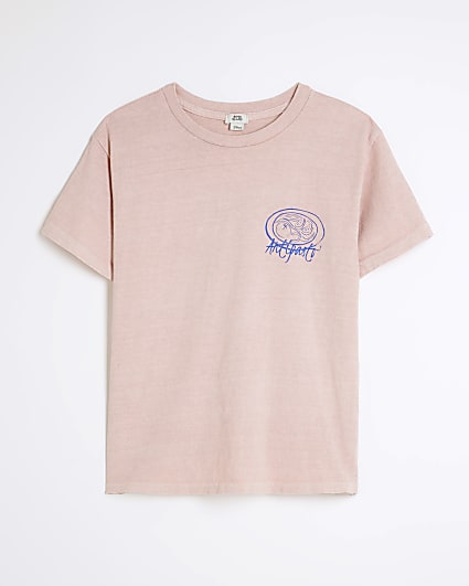 Girls Pink Italiano T-Shirt