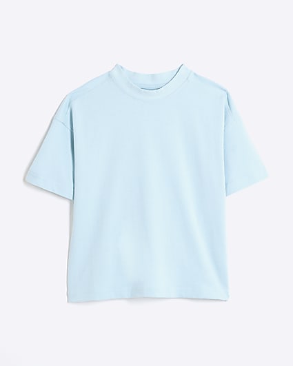 Boys Blue Oversized T-Shirt