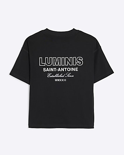 Boys Black Luminis T-Shirt