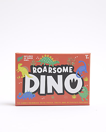 Boys Orange Dino Activity Kit