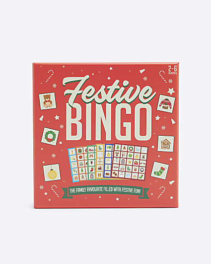 Red Festive Bingo Xmas Game