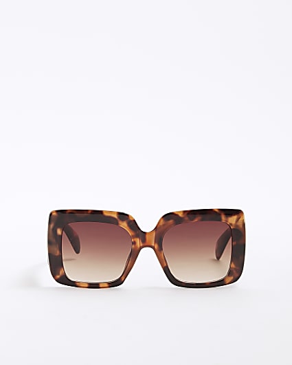 Mini Girls Brown Tortoiseshell Sunglasses