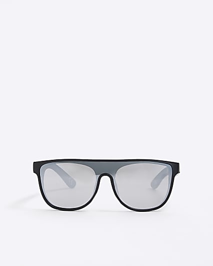 Mini Boys Black Mirror Visor Sunglasses