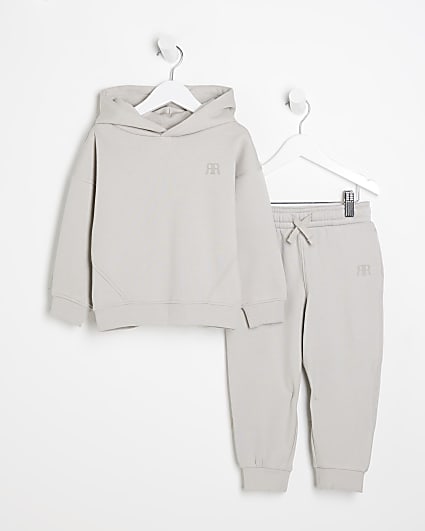 Mini Boys Stone Essential Jogger Set