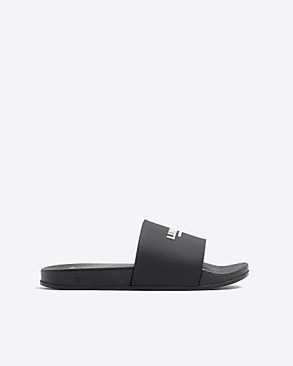 Boys Black Luminis Sliders