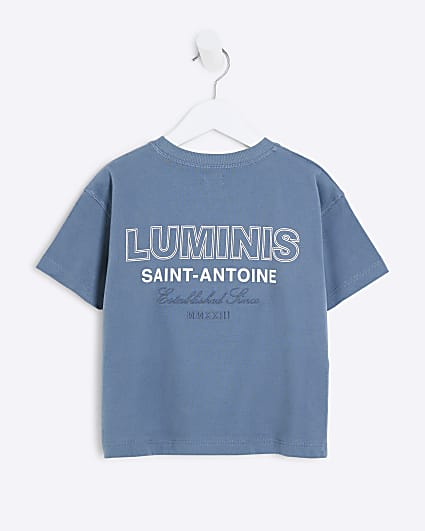 Mini Boys Blue Luminis T-Shirt