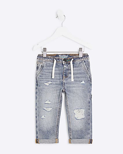 Mini Boys Denim Tapered Jeans