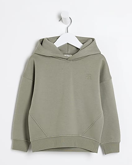 Mini boys khaki RR hoodie