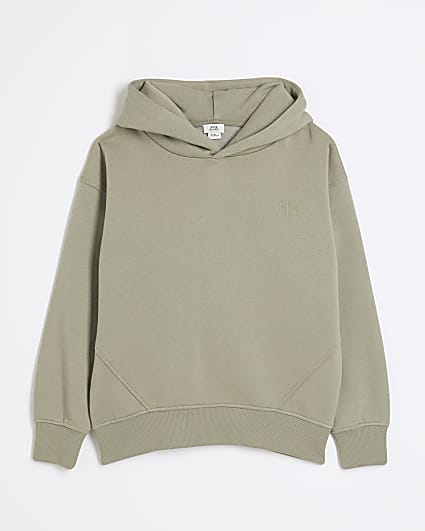 Boys khaki RR hoodie