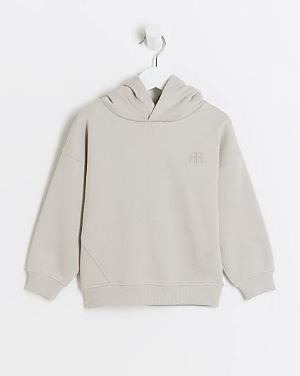 Mini boys stone RR hoodie