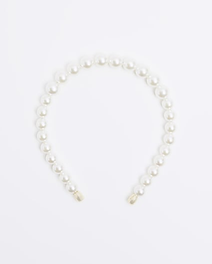 White Pearl Headband