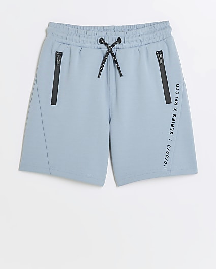 Boys blue drawstring shorts