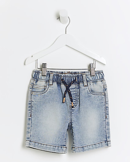 Mini boys denim shorts