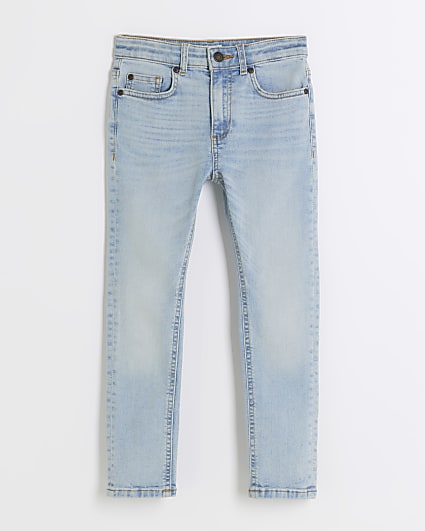 Boys blue skinny jeans