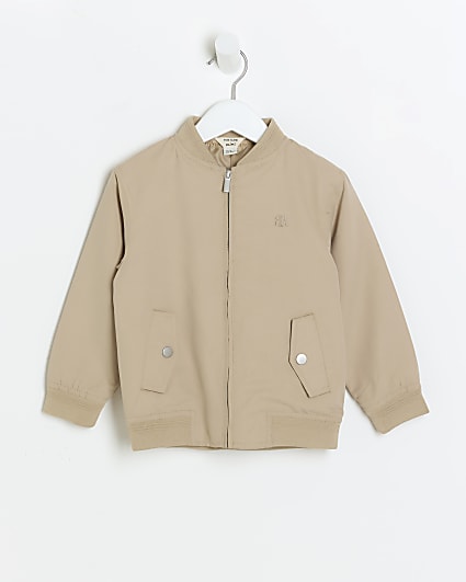 Mini boys stone smart bomber jacket